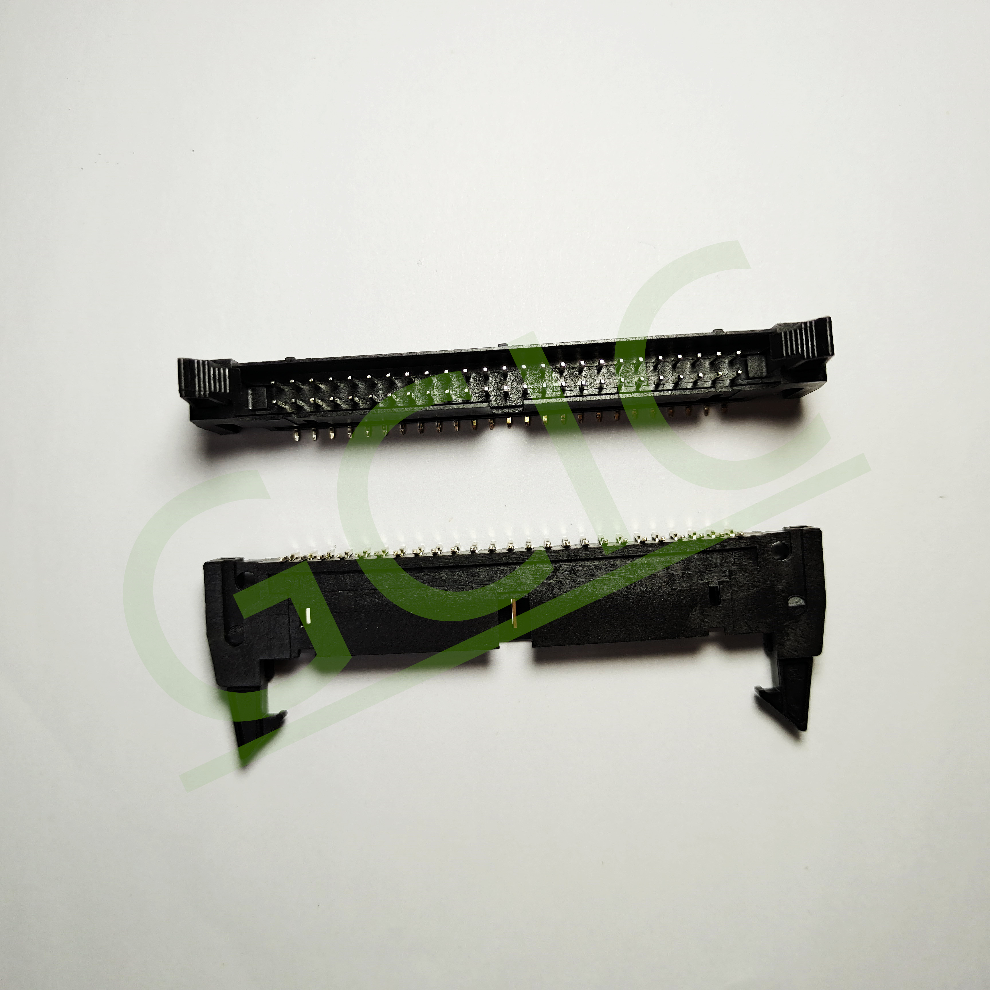 简易牛角座座子 2 * 25pin 2.54 mm