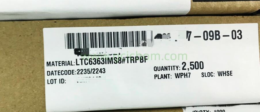 LTC6363IMS8#TRPBF